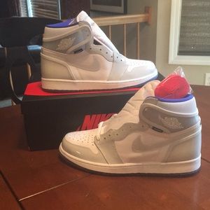 Brand new air Jordan 1 zoom racer blue SOLD